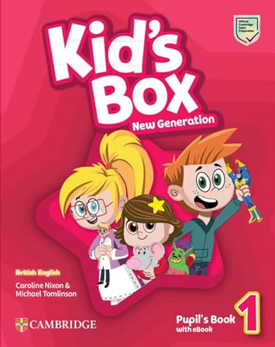 Kid's Box New Generation Level 1 Pupil's Book with eBook British English von Cambridge University Press
